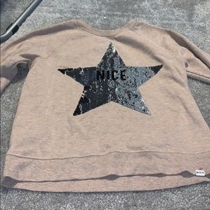 long sleeve decorative sweater